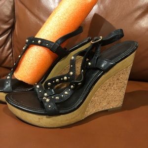 Jessica Simpson wedge sandals. Size 7 1/2.